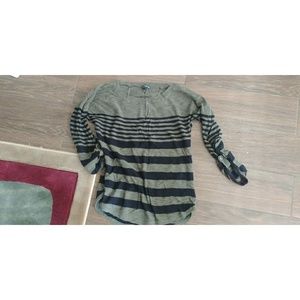 Black/olive Express sweater